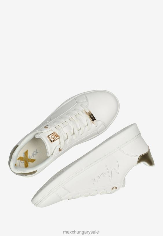 XV8H6354 nők Mexx tornacipő csillogó fehér Arany