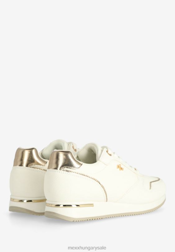 XV8H6357 nők Mexx sneaker eke fehér bézs