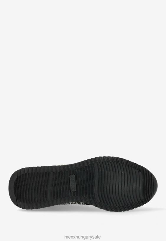 XV8H6359 nők Mexx sneaker fleur fekete schwarz