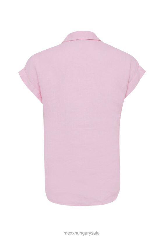 XV8H636 nők Mexx rövid ujjú blúz fényes rózsaszín