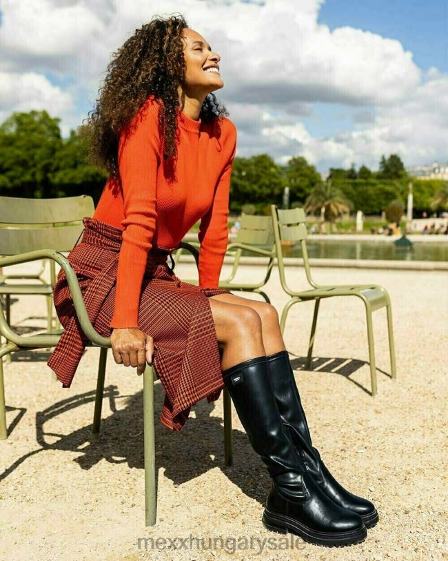 XV8H6361 nők Mexx csizma karlijn fekete schwarz