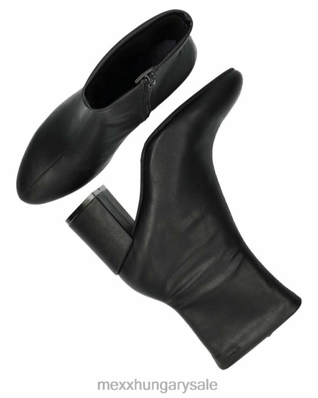 XV8H6364 nők Mexx bokacsizma kayla fekete schwarz