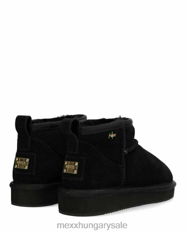 XV8H6366 nők Mexx házicipő kimó fekete schwarz