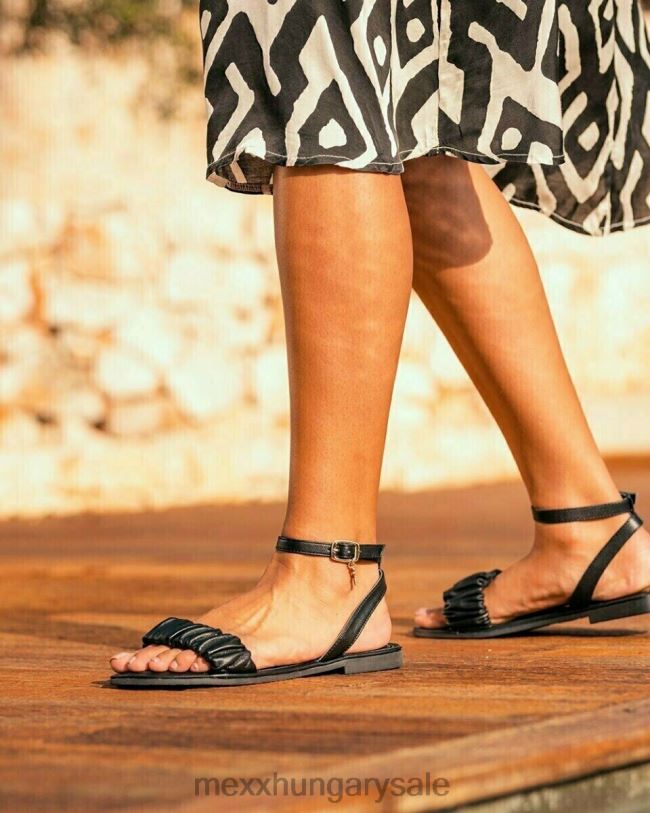 XV8H6370 nők Mexx szandál julia fekete schwarz