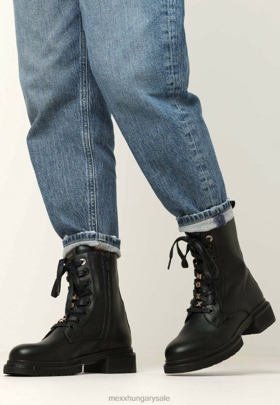 XV8H6388 nők Mexx bokacsizma holea fekete schwarz