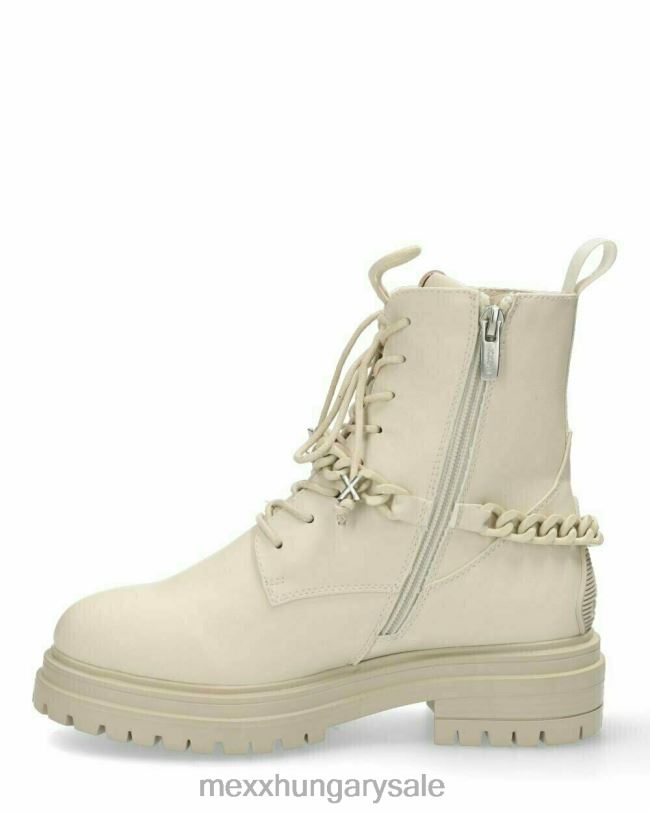 XV8H6389 nők Mexx bokacsizma mesés le fehér