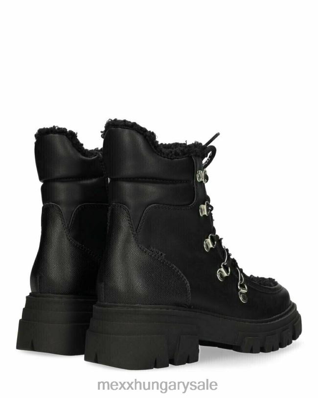 XV8H6390 nők Mexx bokacsizma hideg fekete schwarz