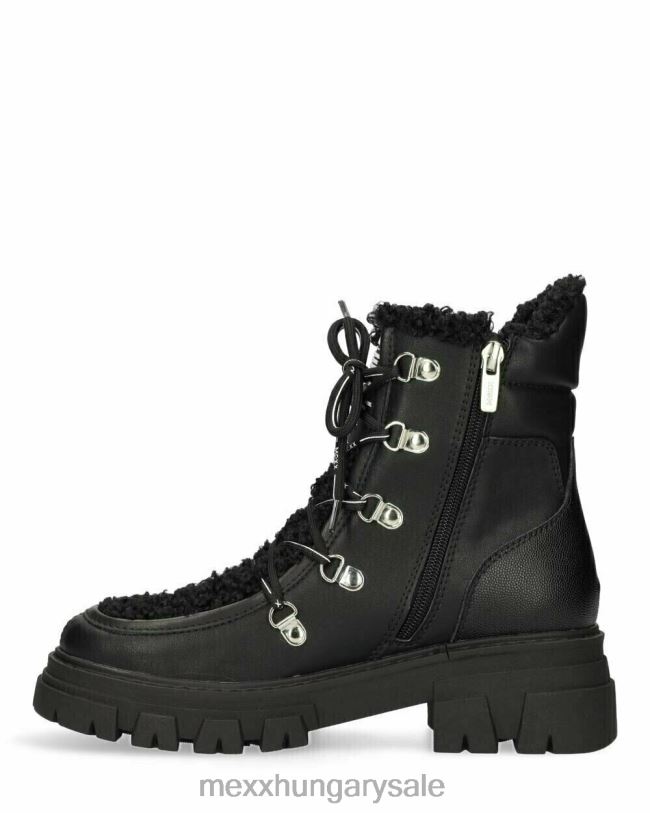 XV8H6390 nők Mexx bokacsizma hideg fekete schwarz
