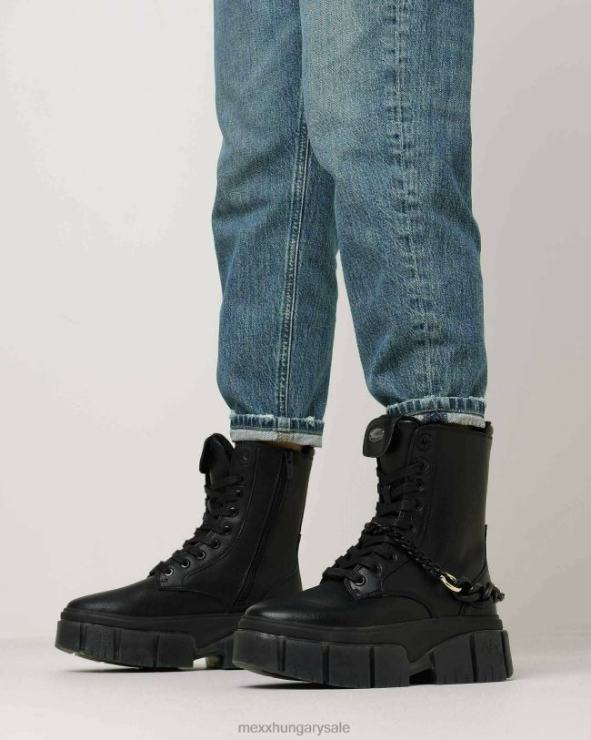 XV8H6395 nők Mexx tornacipő Kristy fekete schwarz