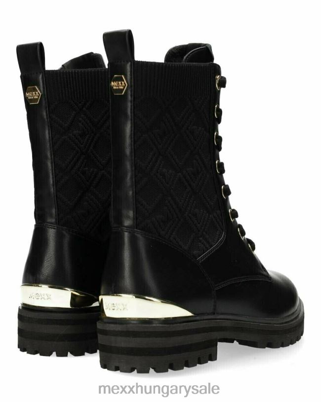 XV8H6396 nők Mexx bokacsizma koanne fekete schwarz