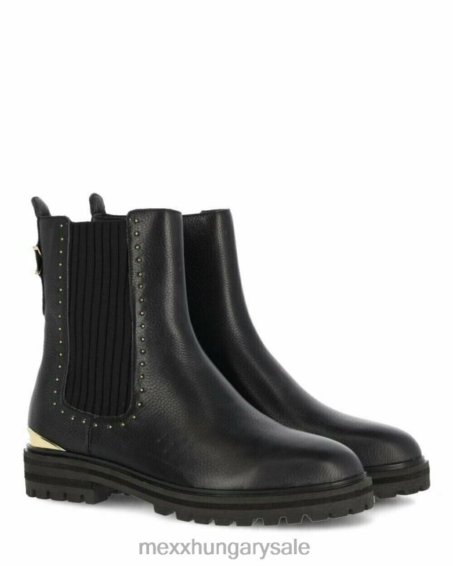 XV8H6397 nők Mexx bokacsizma havila fekete schwarz