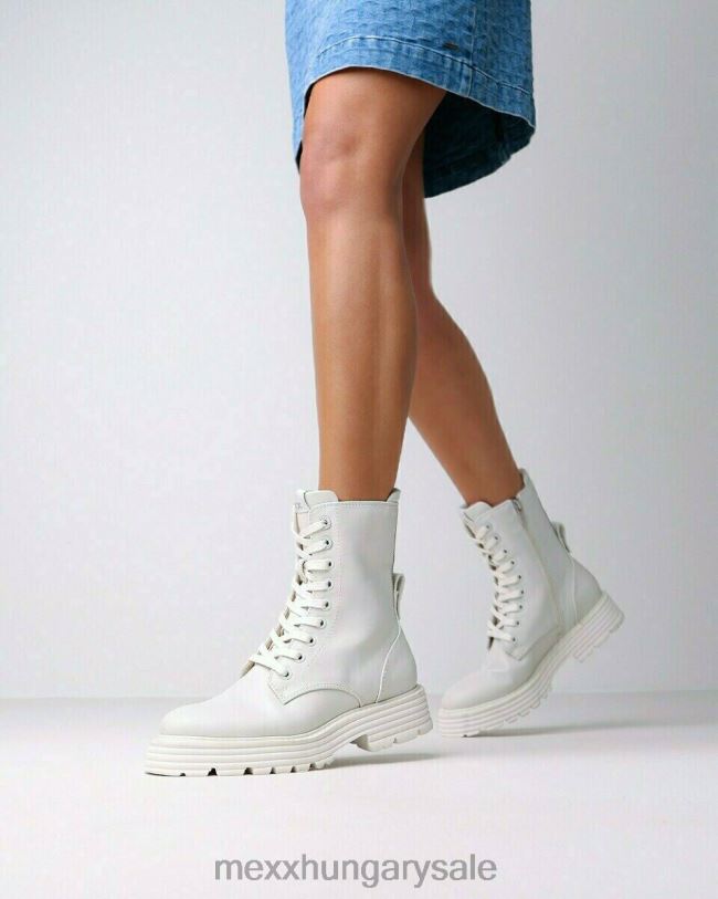 XV8H6398 nők Mexx bootie jaya le fehér