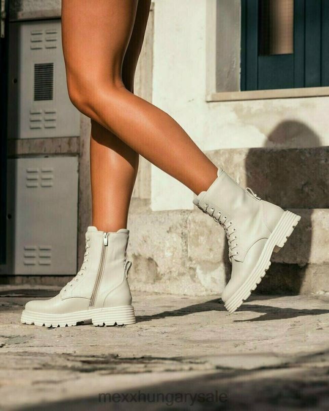 XV8H6398 nők Mexx bootie jaya le fehér