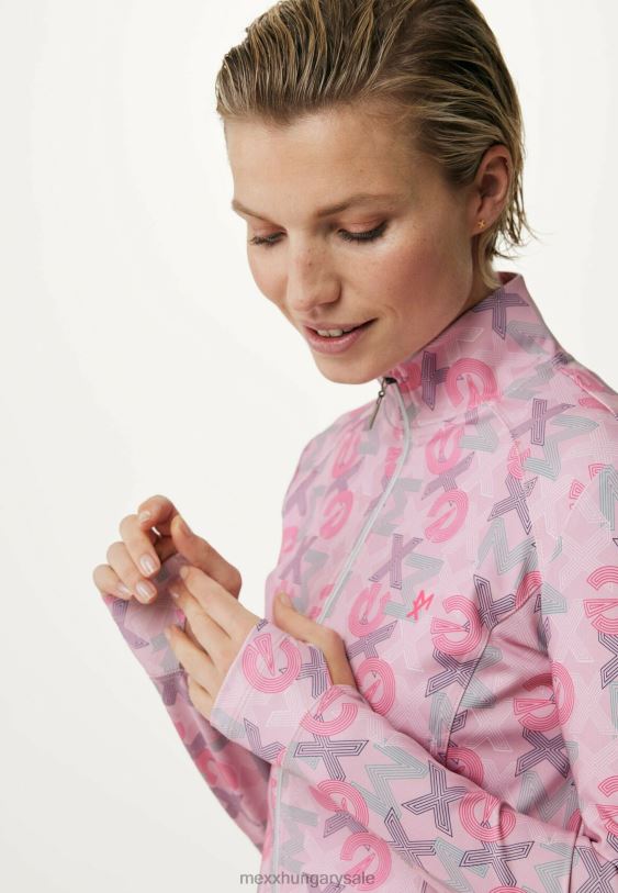 XV8H6400 nők Mexx cipzáras kardigán fény rózsaszín