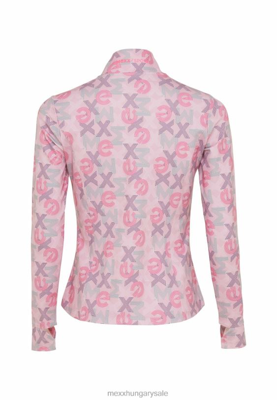 XV8H6400 nők Mexx cipzáras kardigán fény rózsaszín