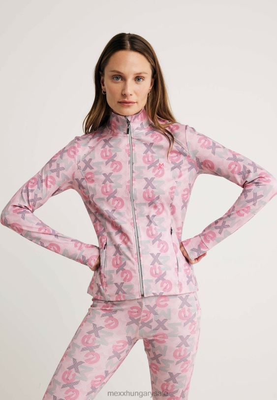 XV8H6400 nők Mexx cipzáras kardigán fény rózsaszín