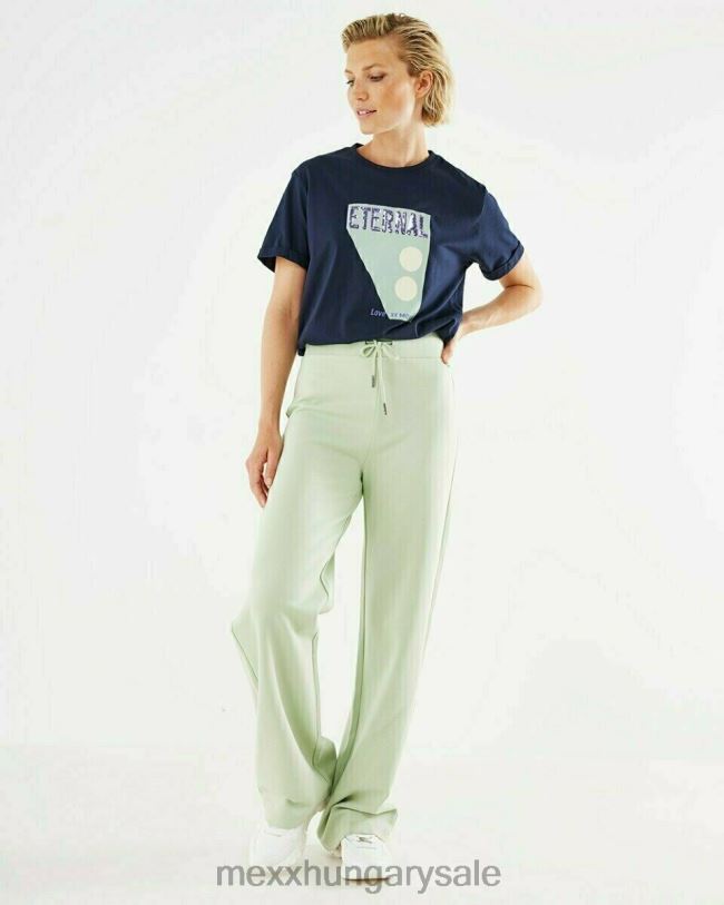 XV8H6408 nők Mexx crewneck póló sötétkék kék