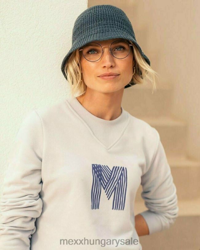 XV8H6409 nők Mexx csúszónyakú pulóver lila lila