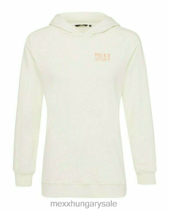 XV8H6411 nők Mexx kapucnis pulóvert le fehér