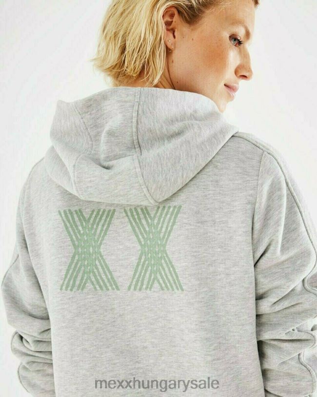 XV8H6413 nők Mexx kapucnis pulóver közelharc szürke