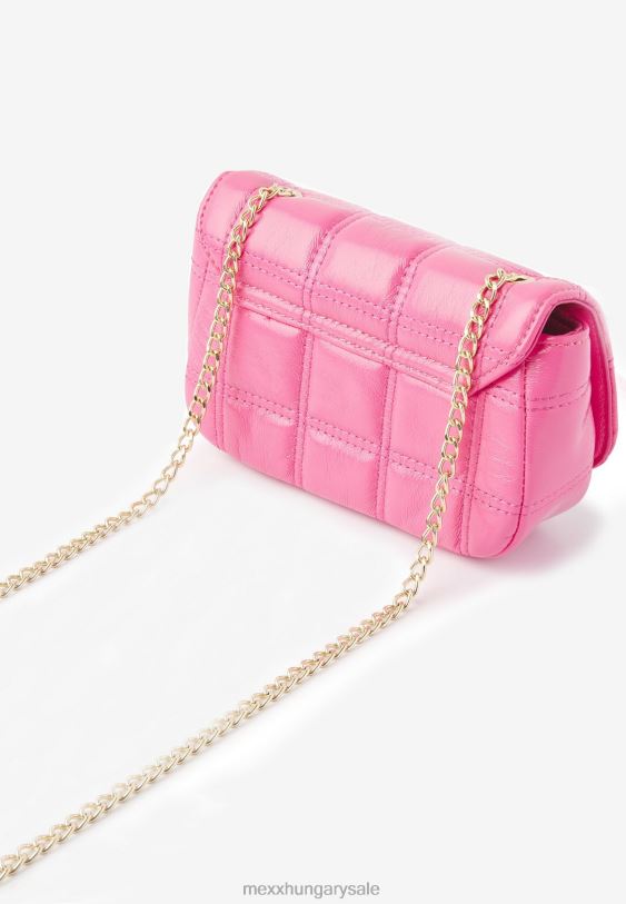 XV8H6414 nők Mexx steppelt crossbody táska neon rózsaszín