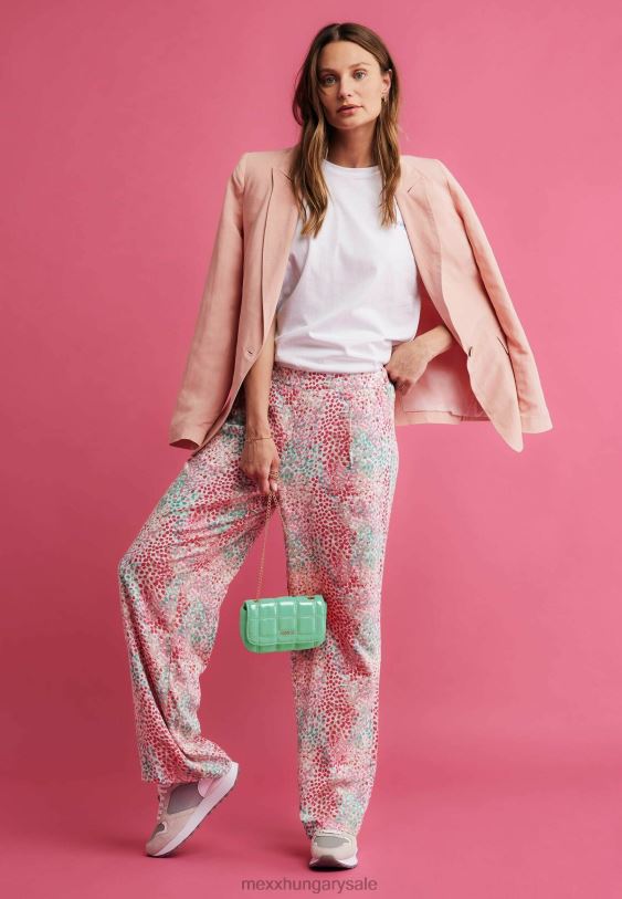 XV8H6415 nők Mexx steppelt crossbody táska fényes menta zöld