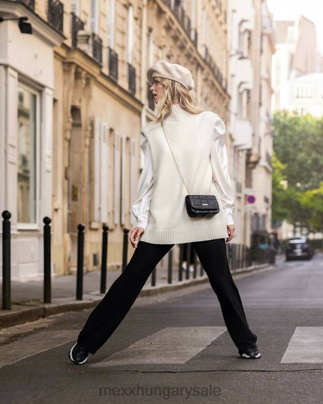 XV8H6425 nők Mexx steppelt crossbody táska fekete schwarz