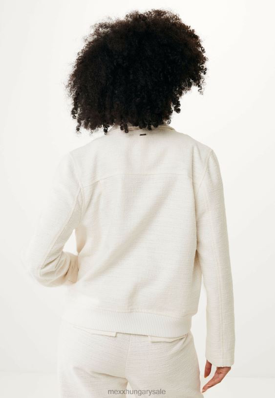 XV8H644 nők Mexx bomber dzseki krém fehér bézs