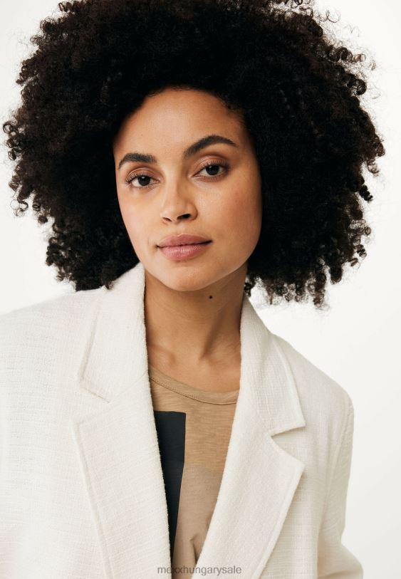 XV8H644 nők Mexx bomber dzseki krém fehér bézs