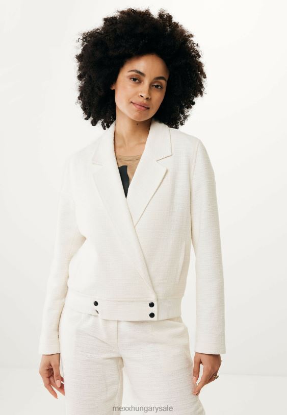 XV8H644 nők Mexx bomber dzseki krém fehér bézs