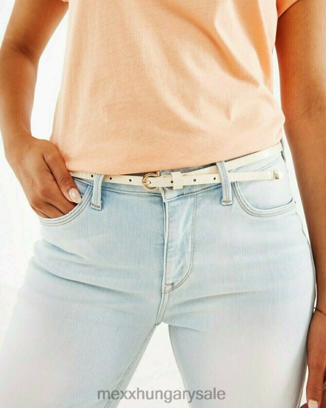 XV8H6443 nők Mexx alapöv kicsi törtfehér fehér