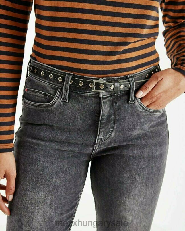 XV8H6452 nők Mexx övbőr fekete schwarz