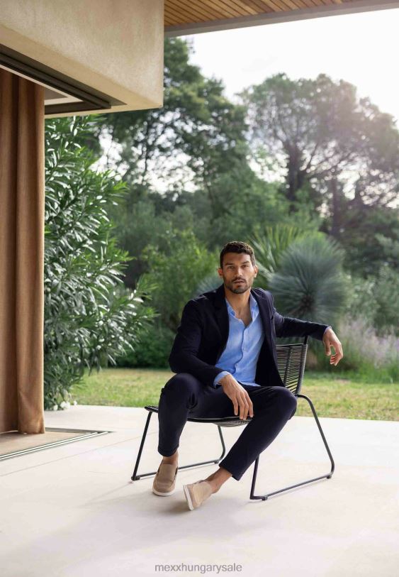 XV8H6463 férfiak Mexx stretch blézer haditengerészet kék