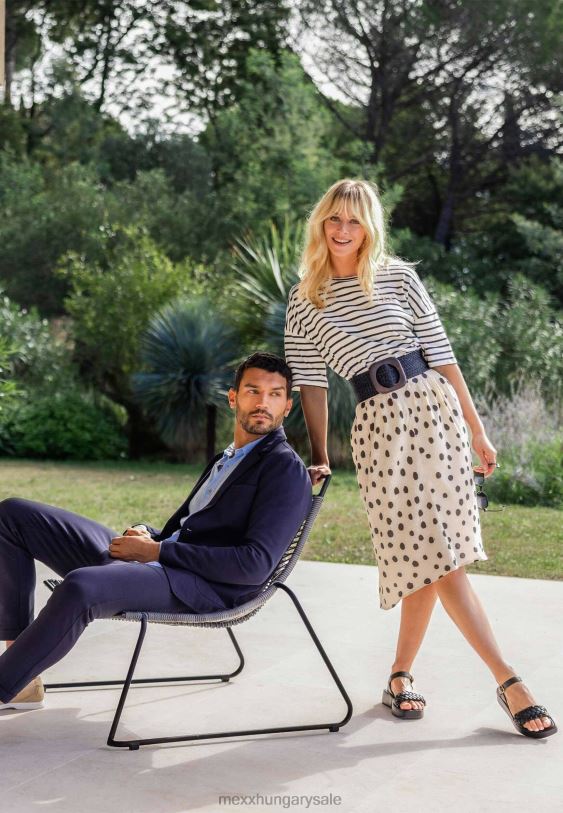 XV8H6463 férfiak Mexx stretch blézer haditengerészet kék