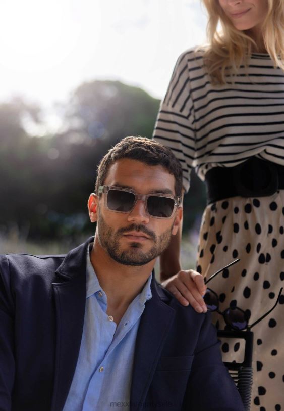 XV8H6463 férfiak Mexx stretch blézer haditengerészet kék