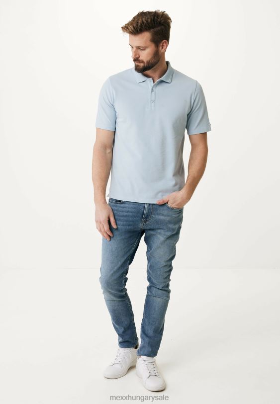 XV8H6464 férfiak Mexx popcorn pólófény kék