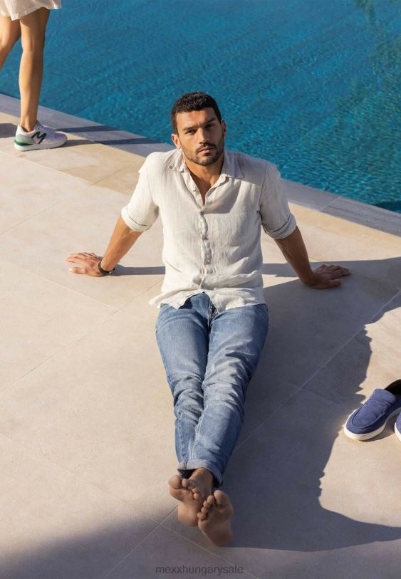 XV8H6471 férfiak Mexx ing fehér