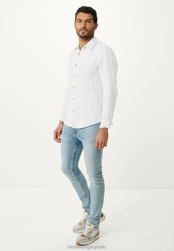 XV8H6471 férfiak Mexx ing fehér
