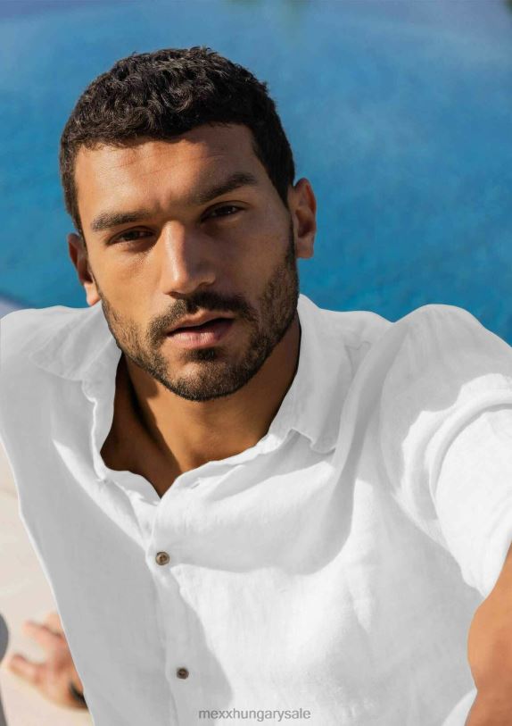 XV8H6471 férfiak Mexx ing fehér