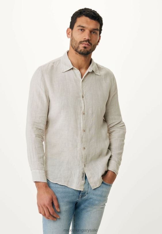 XV8H6476 férfiak Mexx ing bézs
