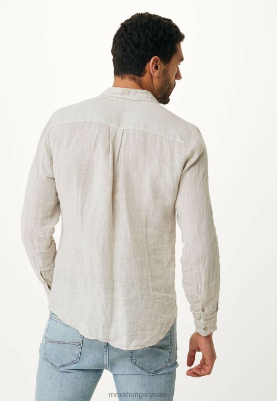 XV8H6476 férfiak Mexx ing bézs