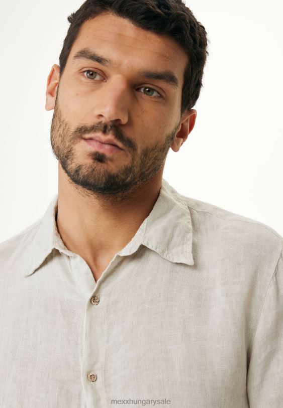 XV8H6476 férfiak Mexx ing bézs