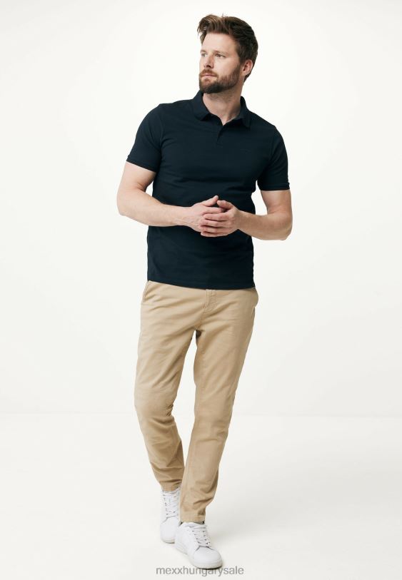 XV8H6477 férfiak Mexx alap rövid ujjú póló fekete schwarz