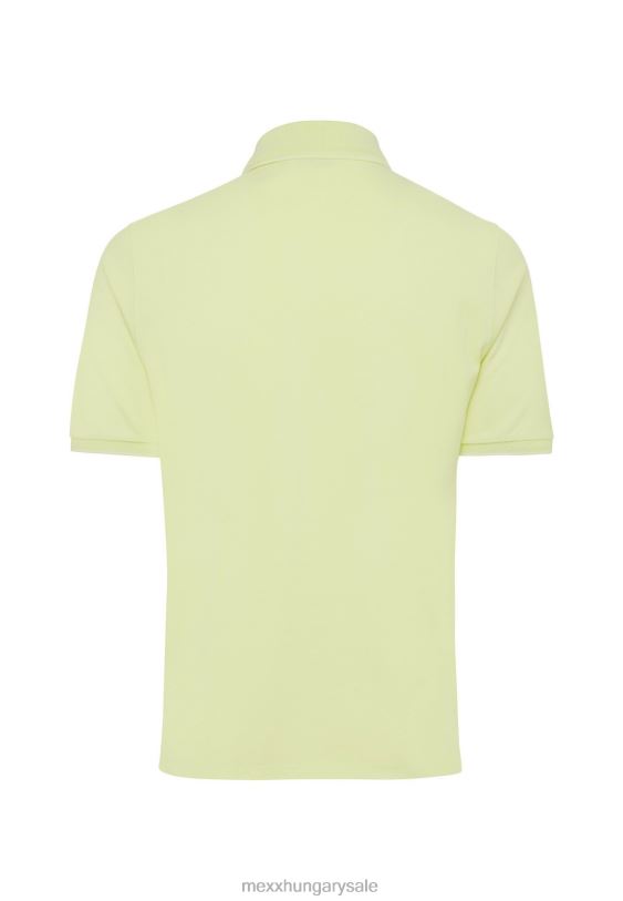 XV8H6479 férfiak Mexx rövid ujjú polo lime pamut