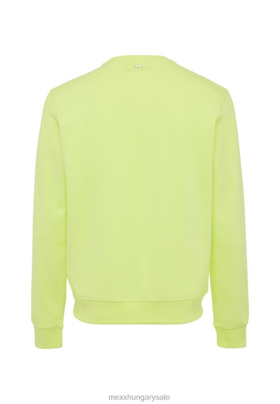 XV8H6480 férfiak Mexx ruhafesték legénynyakú mész pamut