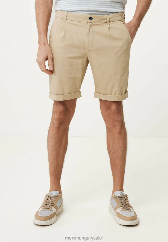XV8H6482 férfiak Mexx chino shorts homok bézs