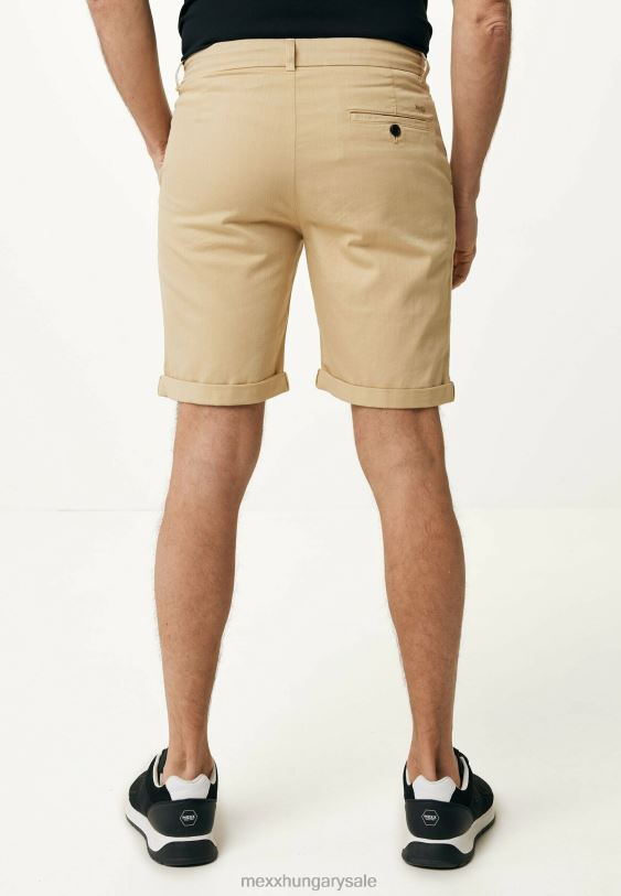 XV8H6485 férfiak Mexx kínai rövidnadrág feltekerhető mandzsetta homok bézs