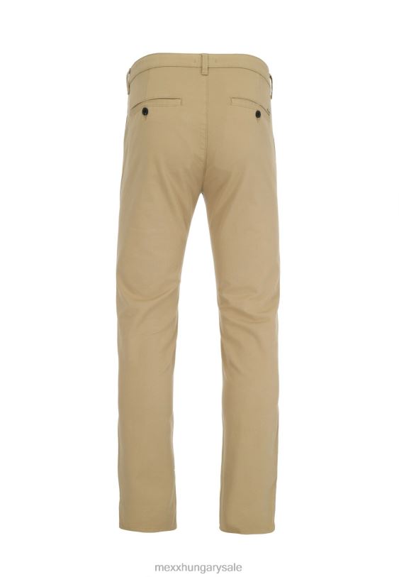 XV8H6492 férfiak Mexx derék közepén ruhafesték chino homok bézs