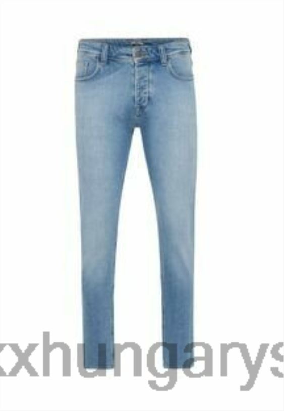 XV8H6498 férfiak Mexx derék közepén egyenes szárú farmer világos kő kék