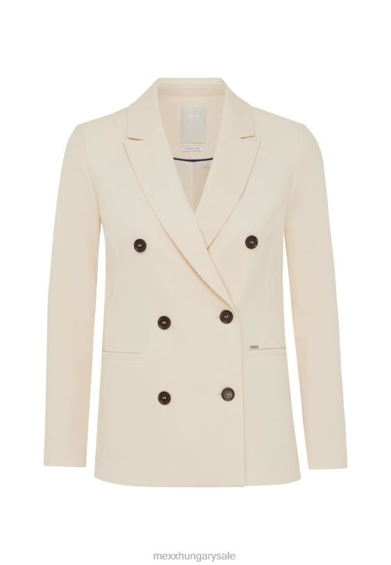 XV8H65 nők Mexx kétsoros blézer világos homok bézs